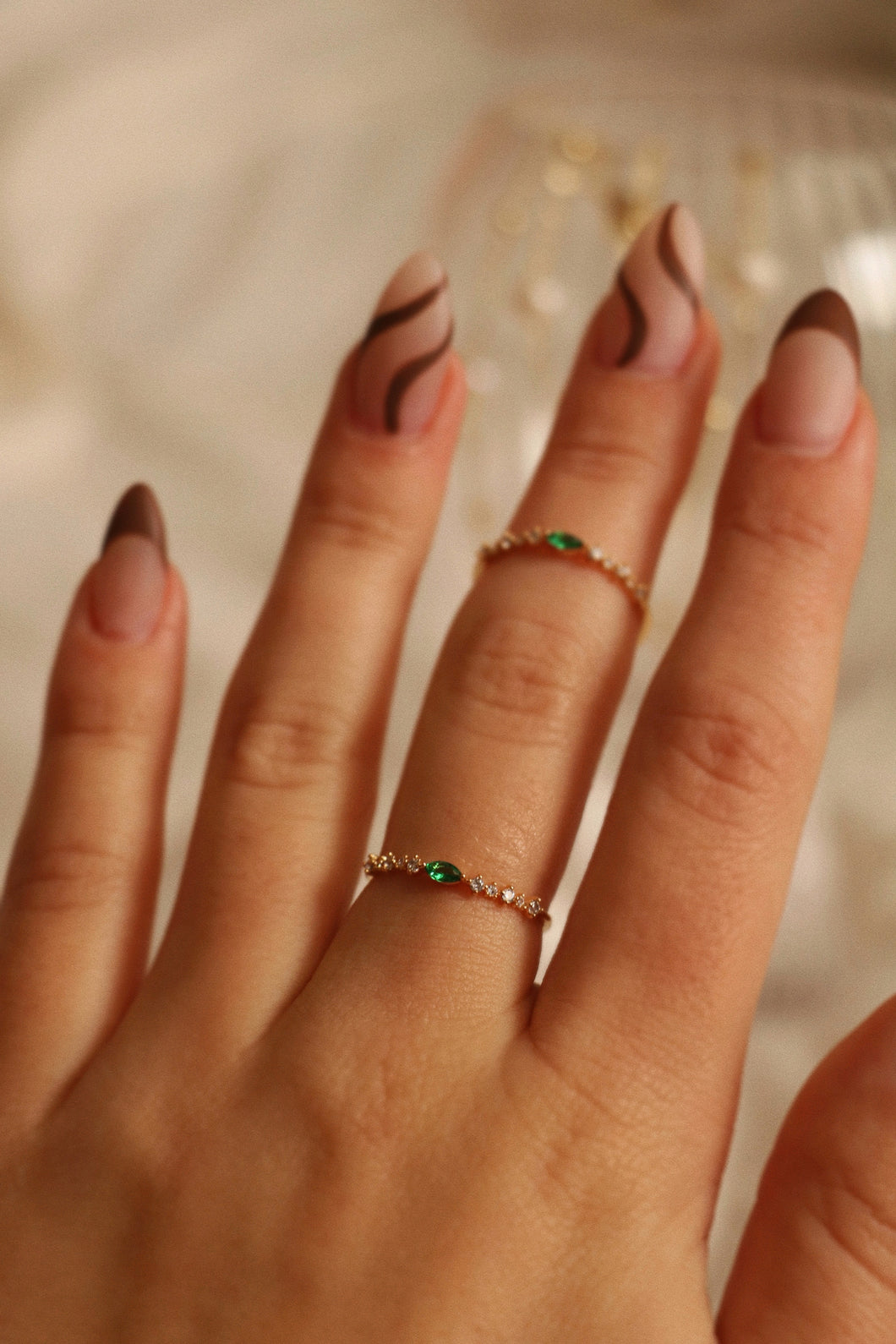 Bix Emerald Ring